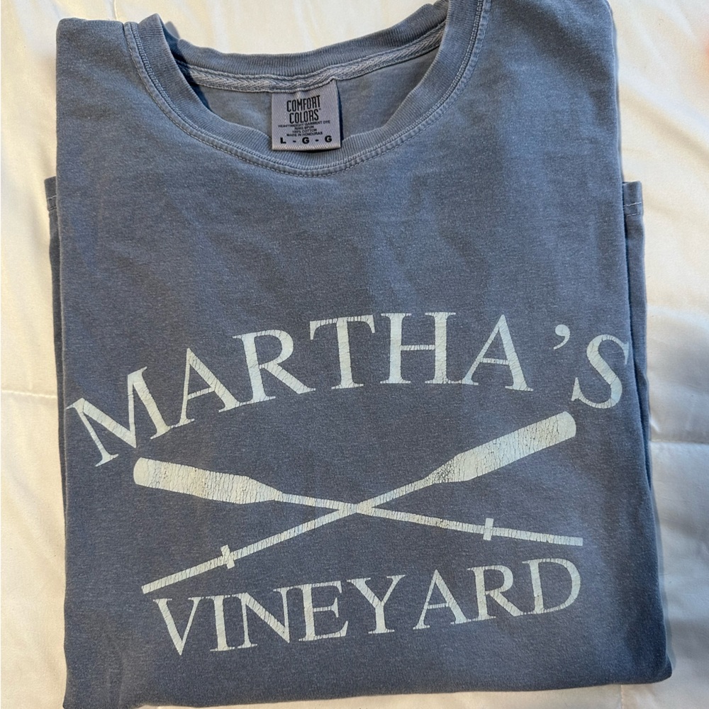 Men's Vintage/Faded Long Sleeve TShirt- Size L